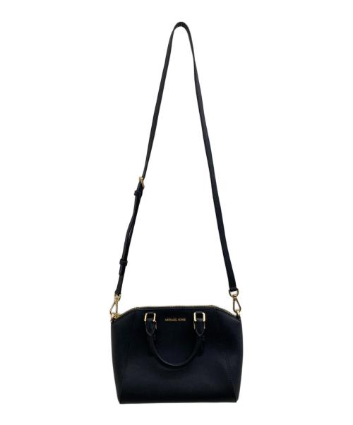 MICHAEL KORS（マイケル・コース）MICHAEL KORS (マイケル・コース) 2WAYショルダーバッグ ブラックの古着・服飾アイテム