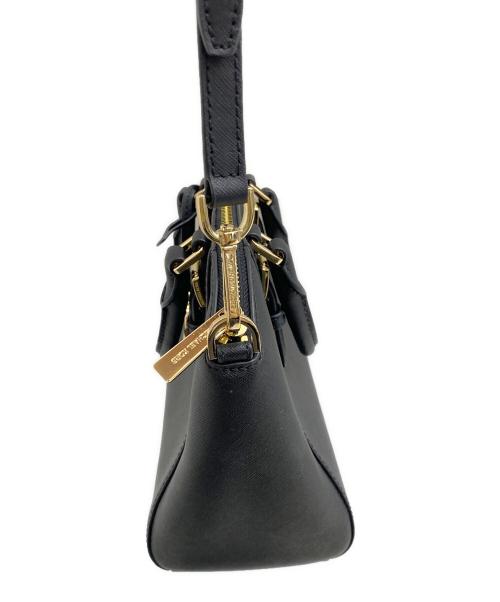 MICHAEL KORS（マイケル・コース）MICHAEL KORS (マイケル・コース) 2WAYショルダーバッグ ブラックの古着・服飾アイテム