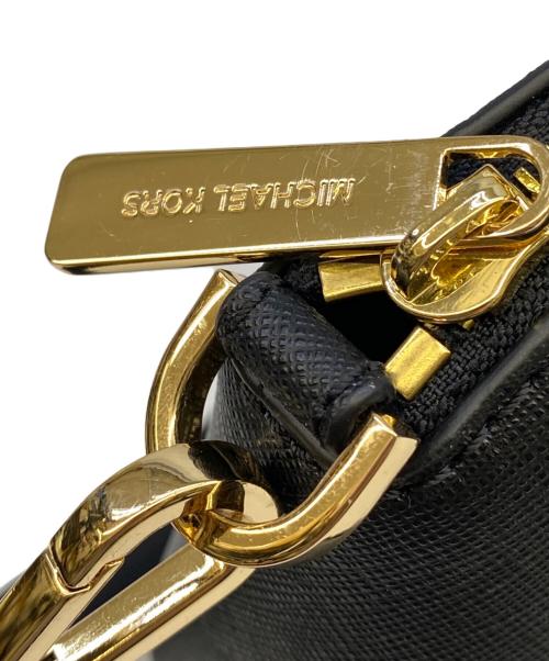 MICHAEL KORS（マイケル・コース）MICHAEL KORS (マイケル・コース) 2WAYショルダーバッグ ブラックの古着・服飾アイテム
