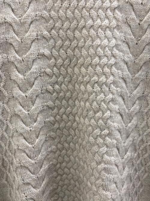 RIVORA（リヴォラ）RIVORA (リヴォラ) 22AW Mohair Multi Cable Pull Over ベージュ サイズ:Lの古着・服飾アイテム
