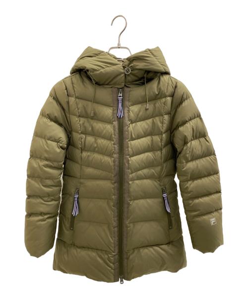 FILA GOLF（フィラゴルフ）FILA GOLF (フィラゴルフ) ダウンコート グリーン サイズ:Mの古着・服飾アイテム
