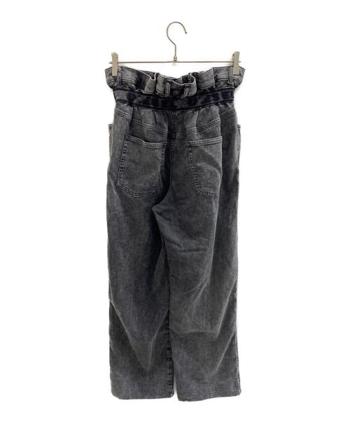 DIESEL（ディーゼル）DIESEL (ディーゼル) ウエストギャザーデニムパンツ グレー サイズ:W29の古着・服飾アイテム