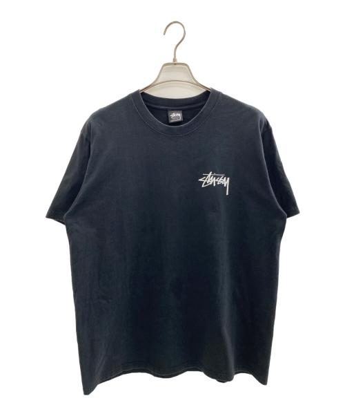 stussy（ステューシー）stussy (ステューシー) 半袖ロゴTee ブラック サイズ:Lの古着・服飾アイテム