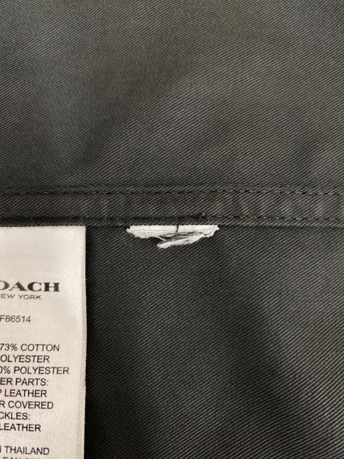 COACH（コーチ）COACH (コーチ) トレンチコート ブラック サイズ:不明の古着・服飾アイテム