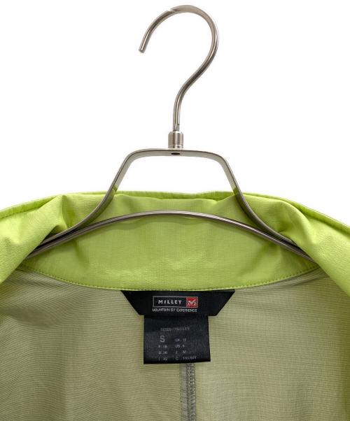 MILLET（ミレー）MILLET (ミレー) マウンテンパーカー 黄緑 サイズ:Sの古着・服飾アイテム