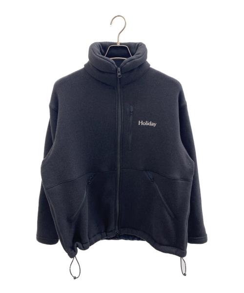 holiday（ホリデー）holiday (ホリデー) THERMAL PRO FLEECE ZIP UP JACKET ブラック サイズ:Freeの古着・服飾アイテム