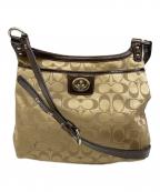 COACHコーチ）の古着「ショルダーバッグ」｜ブラウン