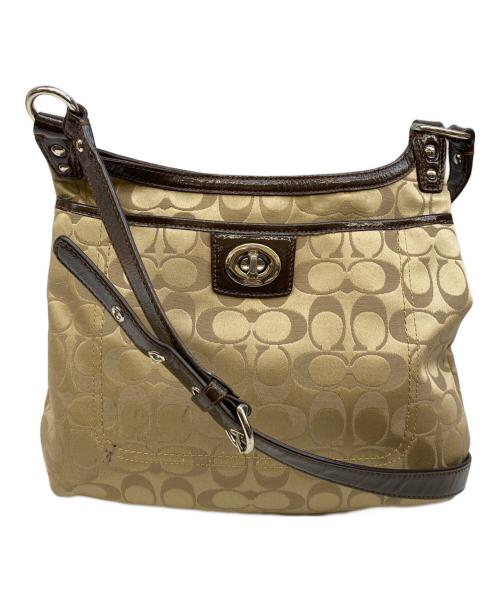 COACH（コーチ）COACH (コーチ) ショルダーバッグ ブラウンの古着・服飾アイテム
