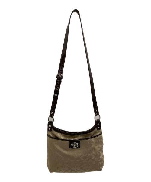 COACH（コーチ）COACH (コーチ) ショルダーバッグ ブラウンの古着・服飾アイテム