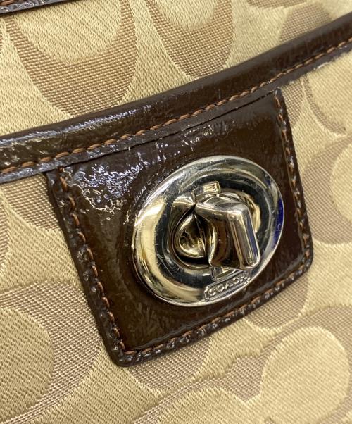 COACH（コーチ）COACH (コーチ) ショルダーバッグ ブラウンの古着・服飾アイテム