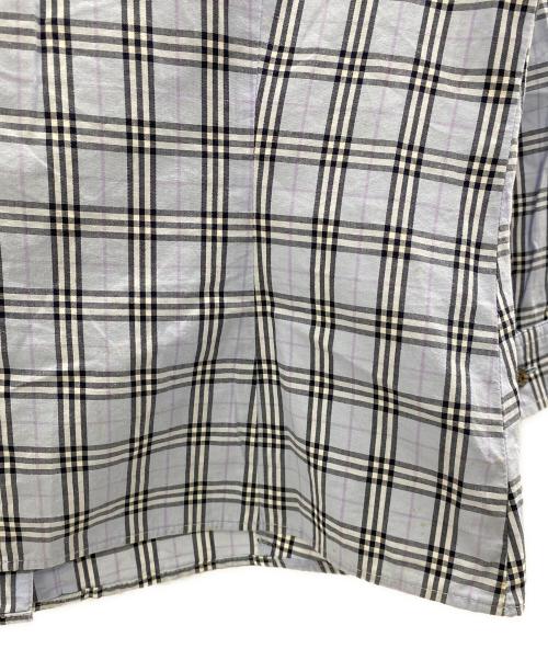 BURBERRY BLUE LABEL（バーバリー ブルー レーベル）BURBERRY BLUE LABEL (バーバリー ブルー レーベル) 長袖シャツ スカイブルー サイズ:40の古着・服飾アイテム