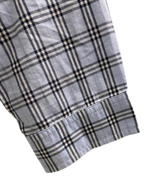 BURBERRY BLUE LABEL（バーバリー ブルー レーベル）BURBERRY BLUE LABEL (バーバリー ブルー レーベル) 長袖シャツ スカイブルー サイズ:40の古着・服飾アイテム