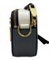 中古・古着 MARC JACOBS (マークジェイコブス) スナップショット ブラック×ホワイト：11000円