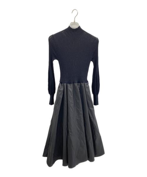 SYSORUS（シソラス）SYSORUS (シソラス) ニットワンピース ブラック サイズ:Freeの古着・服飾アイテム