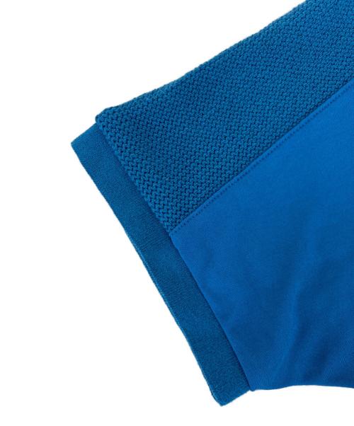 Leilian（レリアン）Leilian (レリアン) 半袖ワンピース ブルー サイズ:9の古着・服飾アイテム