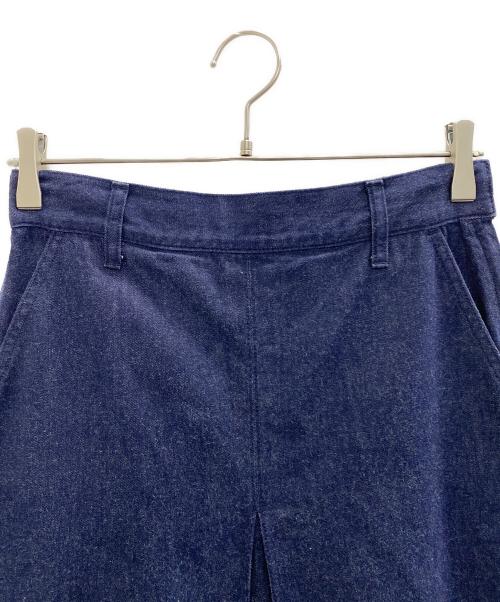 Leilian（レリアン）Leilian (レリアン) センタースリットデニムスカート インディゴ サイズ:11の古着・服飾アイテム