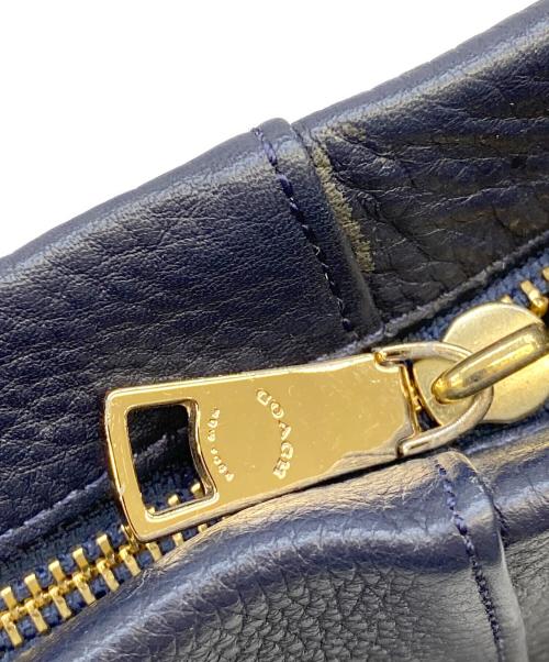 COACH（コーチ）COACH (コーチ) ハンドバッグ ネイビーの古着・服飾アイテム