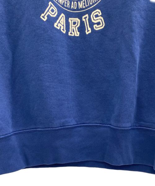 POLO RALPH LAUREN（ポロ・ラルフローレン）POLO RALPH LAUREN (ポロ・ラルフローレン) UNIVERSITÉ RL 1967 PARIS スウェット ネイビー サイズ:Sの古着・服飾アイテム