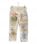 POLO RALPH LAURENポロ・ラルフローレン）の古着「PRINT PAINTER PANTS」｜ベージュ