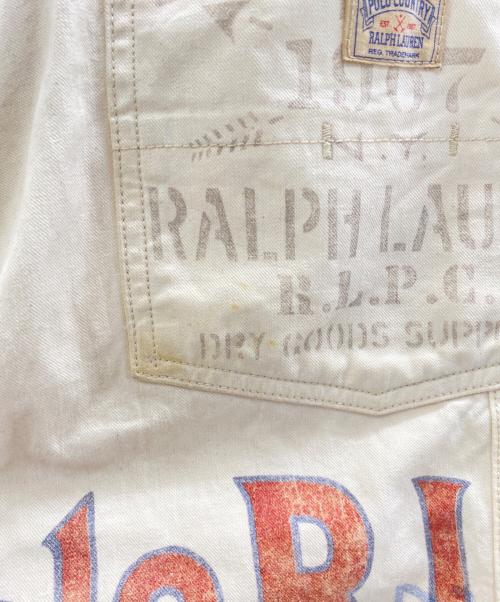 POLO RALPH LAUREN（ポロ・ラルフローレン）POLO RALPH LAUREN (ポロ・ラルフローレン) PRINT PAINTER PANTS ベージュ サイズ:W30の古着・服飾アイテム