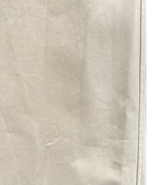 Maison Margiela（メゾンマルジェラ）Maison Margiela (メゾンマルジェラ) サイドストラップ2タックパンツ ベージュ サイズ:44の古着・服飾アイテム