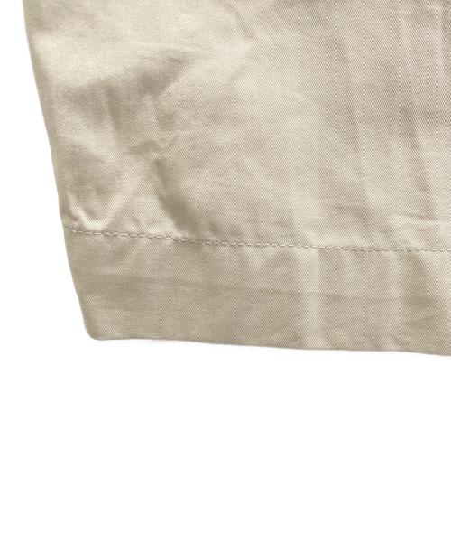Maison Margiela（メゾンマルジェラ）Maison Margiela (メゾンマルジェラ) サイドストラップ2タックパンツ ベージュ サイズ:44の古着・服飾アイテム