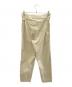 Maison Margiela (メゾンマルジェラ) サイドストラップ2タックパンツ ベージュ サイズ:44：15000円