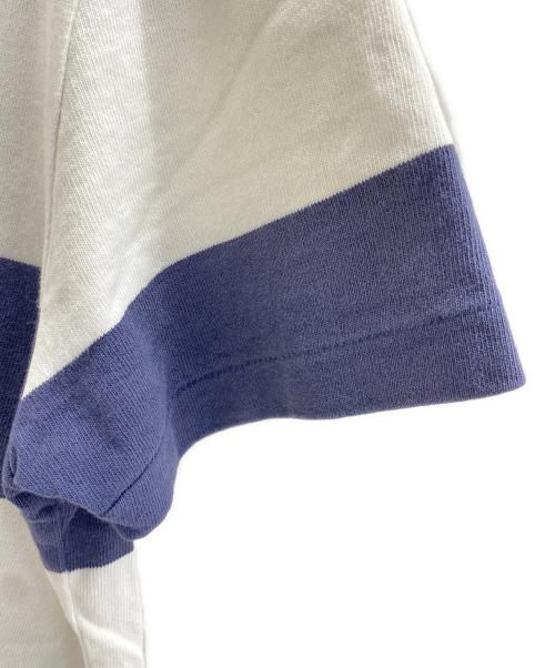 POLO RALPH LAUREN（ポロ・ラルフローレン）POLO RALPH LAUREN (ポロ・ラルフローレン) NAVAL RESERVE Tee ネイビー×ホワイト サイズ:ｓの古着・服飾アイテム