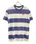 POLO RALPH LAUREN（ポロ・ラルフローレン）の古着「NAVAL RESERVE Tee」｜ネイビー×ホワイト
