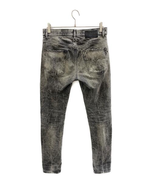 DIESEL（ディーゼル）DIESEL (ディーゼル) デニムパンツ グレー サイズ:30の古着・服飾アイテム