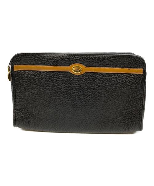 Christian Dior（クリスチャン ディオール）Christian Dior (クリスチャン ディオール) クラッチバッグ ブラックの古着・服飾アイテム