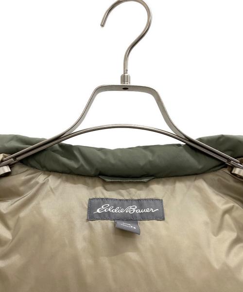Eddie Bauer（エディーバウアー）Eddie Bauer (エディーバウアー) ダウンベスト カーキ サイズ:Sの古着・服飾アイテム