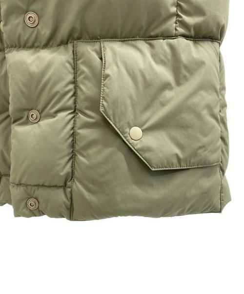 Eddie Bauer（エディーバウアー）Eddie Bauer (エディーバウアー) ダウンベスト カーキ サイズ:Sの古着・服飾アイテム