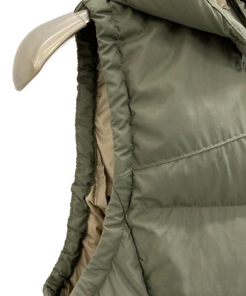 Eddie Bauer（エディーバウアー）Eddie Bauer (エディーバウアー) ダウンベスト カーキ サイズ:Sの古着・服飾アイテム