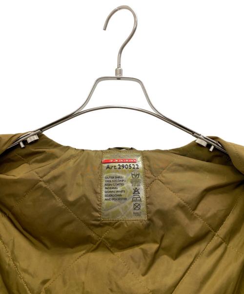 PRADA SPORTS（プラダスポーツ）PRADA SPORTS (プラダスポーツ) ダウンジャケット ベージュ サイズ:40の古着・服飾アイテム