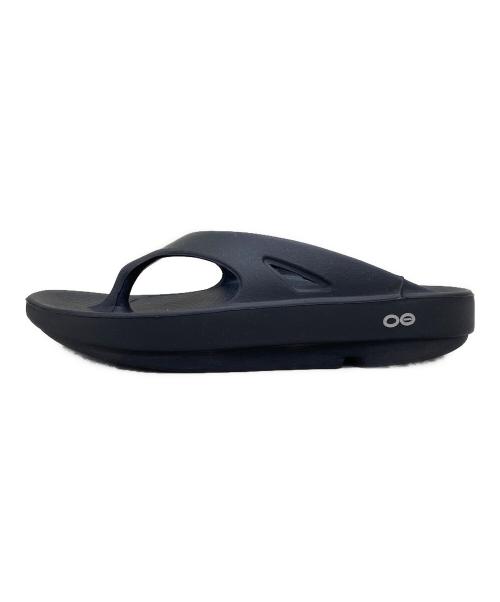 OOFOS（ウーフォス）OOFOS (ウーフォス) リカバリーサンダル ブラック サイズ:39の古着・服飾アイテム