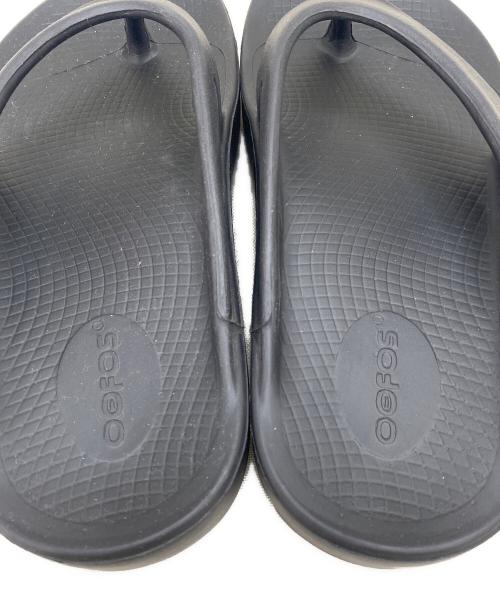 OOFOS（ウーフォス）OOFOS (ウーフォス) リカバリーサンダル ブラック サイズ:39の古着・服飾アイテム