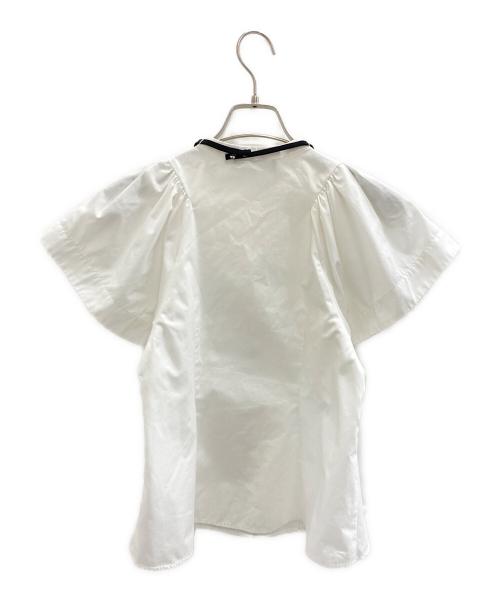 CELFORD（セルフォード）CELFORD (セルフォード) ボウタイ付ラグランブラウス ホワイト サイズ:36の古着・服飾アイテム