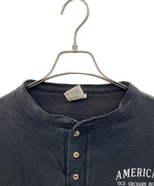 COTTON DELUXE（コットンデラックス）COTTON DELUXE (コットンデラックス) 半袖カットソー ブラック サイズ:Lの古着・服飾アイテム