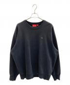 SUPREMEシュプリーム）の古着「SMALL BOX CREWNECK」｜ブラック