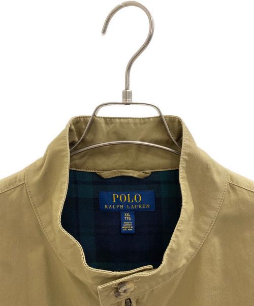 POLO RALPH LAUREN（ポロ・ラルフローレン）POLO RALPH LAUREN (ポロ・ラルフローレン) スイングトップ ブラウン サイズ:XXLの古着・服飾アイテム