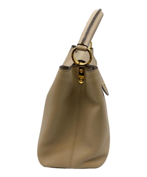 LOUIS VUITTON（ルイ ヴィトン）LOUIS VUITTON (ルイ ヴィトン) カプシーヌMM ベージュの古着・服飾アイテム