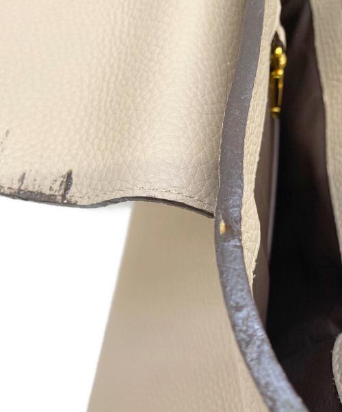 LOUIS VUITTON（ルイ ヴィトン）LOUIS VUITTON (ルイ ヴィトン) カプシーヌMM ベージュの古着・服飾アイテム
