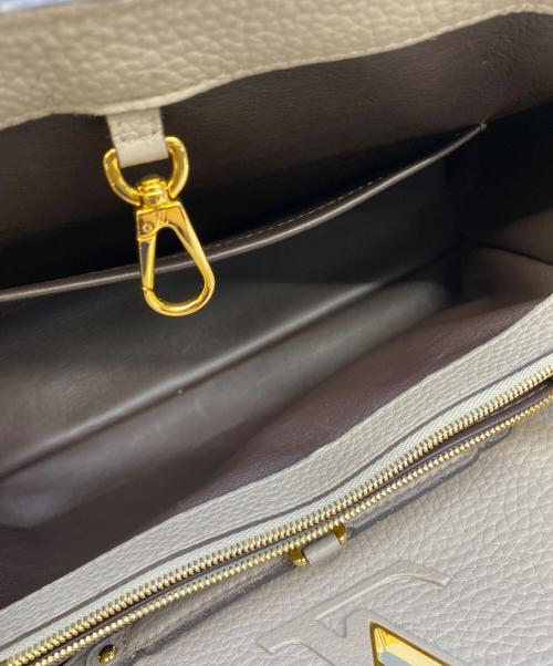 LOUIS VUITTON（ルイ ヴィトン）LOUIS VUITTON (ルイ ヴィトン) カプシーヌMM ベージュの古着・服飾アイテム