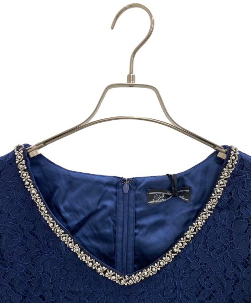 PourVous（プールヴー）PourVous (プールヴー) ドレス ネイビー サイズ:4L 未使用品の古着・服飾アイテム