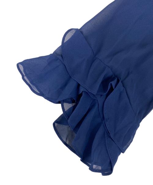 PourVous（プールヴー）PourVous (プールヴー) ドレス ネイビー サイズ:4L 未使用品の古着・服飾アイテム
