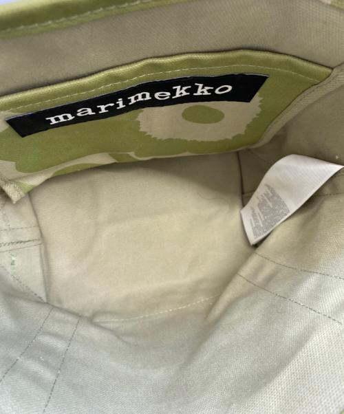 marimekko（マリメッコ）marimekko (マリメッコ) seidi wx pieni unikko グリーンの古着・服飾アイテム