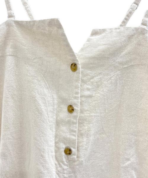 TODAYFUL（トゥデイフル）TODAYFUL (トゥデイフル) サロペット アイボリー サイズ:38の古着・服飾アイテム