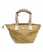 GUCCIグッチ）の古着「GGシェリーライン」｜ブラウン