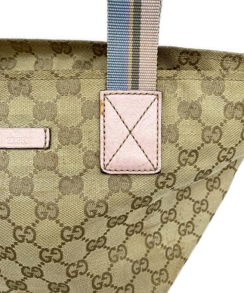 GUCCI（グッチ）GUCCI (グッチ) GGシェリーライン ブラウンの古着・服飾アイテム